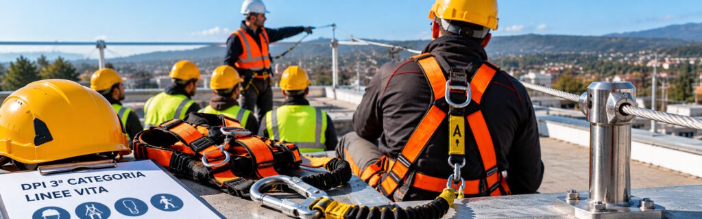 CORSO DI FORMAZIONE DPI 3° CATEGORIA E LINEE VITA